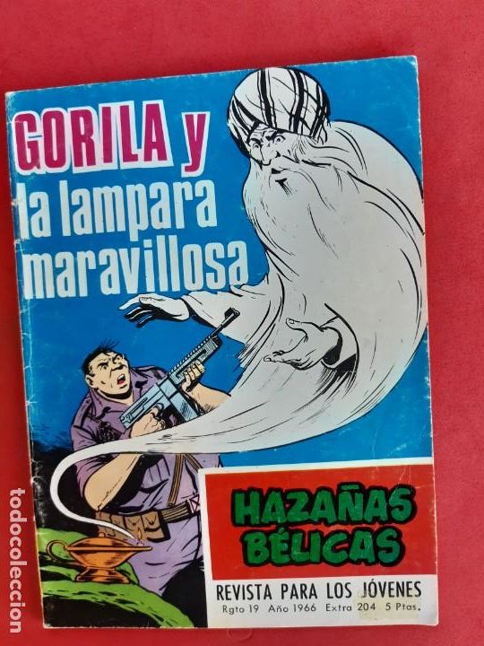 Tebeos: HAZA&Ntilde;AS B&Eacute;LICAS N&ordm; 204 TORAY 1966 - Foto 1