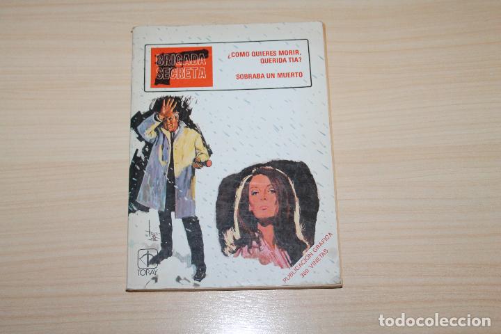 Tebeos: BRIGADA SECRETA , DE 150 PTAS, EDITORIAL TORAY - Foto 1