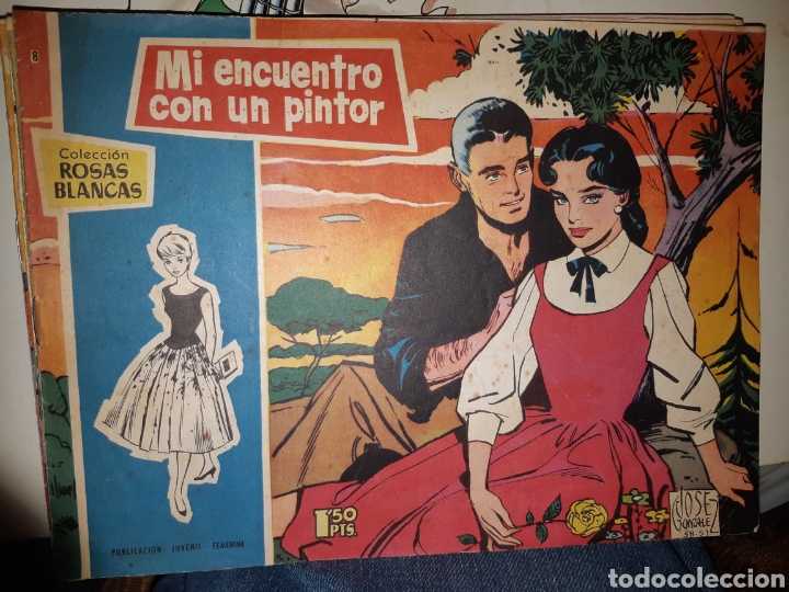 Tebeos: TEBEOS-C&Oacute;MICS CANDY ● ROSAS BLANCAS 8 ● TORAY ● BB99 X0922 ● - Foto 1