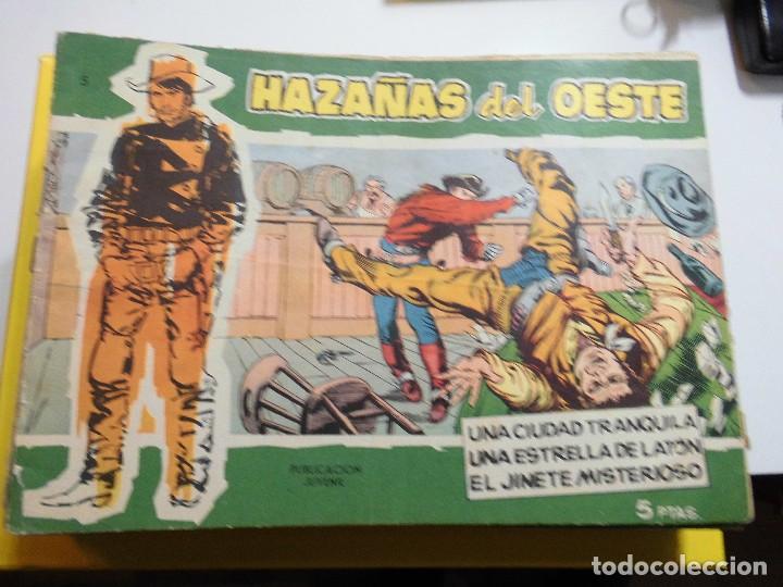 Tebeos: HAZA&Ntilde;AS DEL OESTE N&ordm; 5 TORAY 1959 - Foto 1
