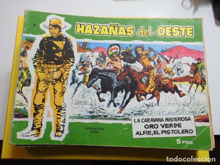Tebeos: HAZA&Ntilde;AS DEL OESTE N&ordm; 14 TORAY 1959 - Foto 1