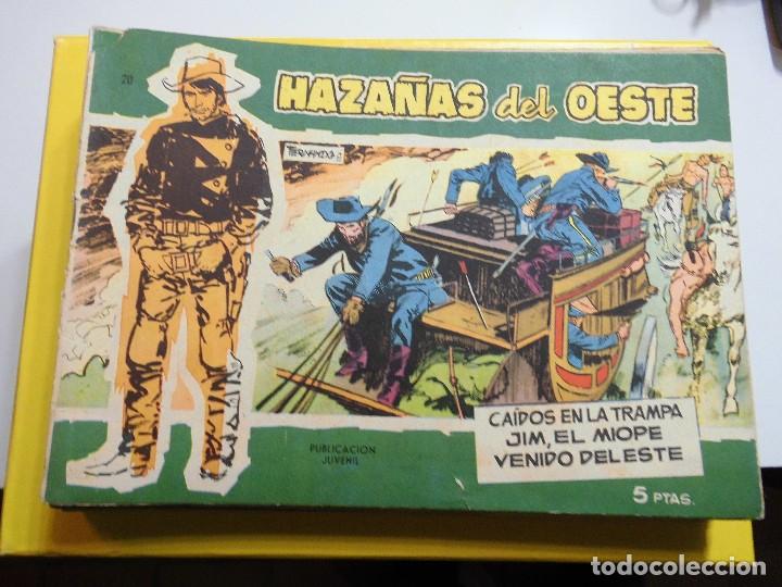 Tebeos: HAZA&Ntilde;AS DEL OESTE N&ordm; 20 TORAY 1959 - Foto 1