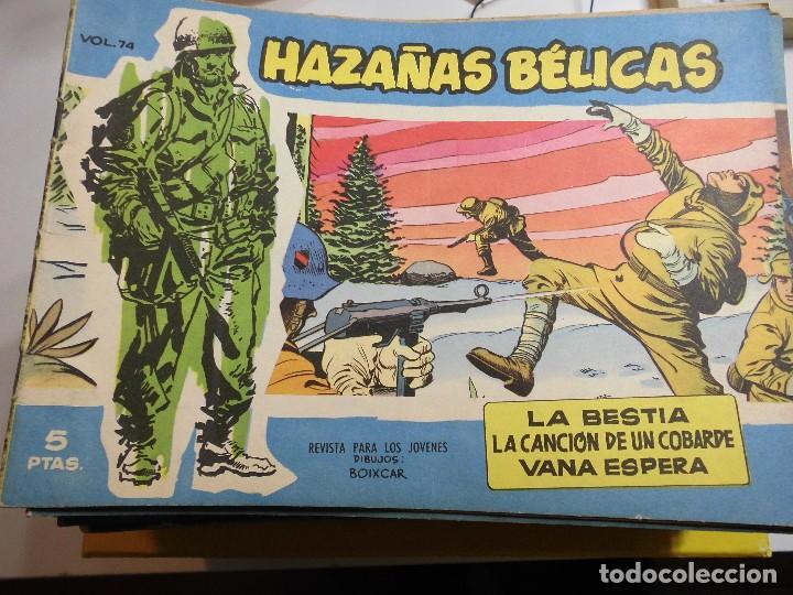 Tebeos: HAZA&Ntilde;AS BELICAS N&ordm; 74 EDITORIAL TORAY - Foto 1