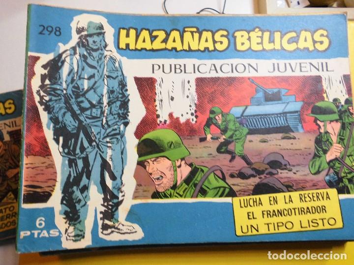 Tebeos: HAZA&Ntilde;AS BELICAS  N&ordm; 298 EDITORIAL TORAY - Foto 1