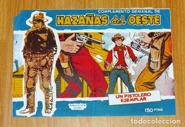 Tebeos: HAZA&Ntilde;AS DEL OESTE : Complemento Semanal. N&Uacute;M. 9 : Un pistolero ejemplar - Foto 1