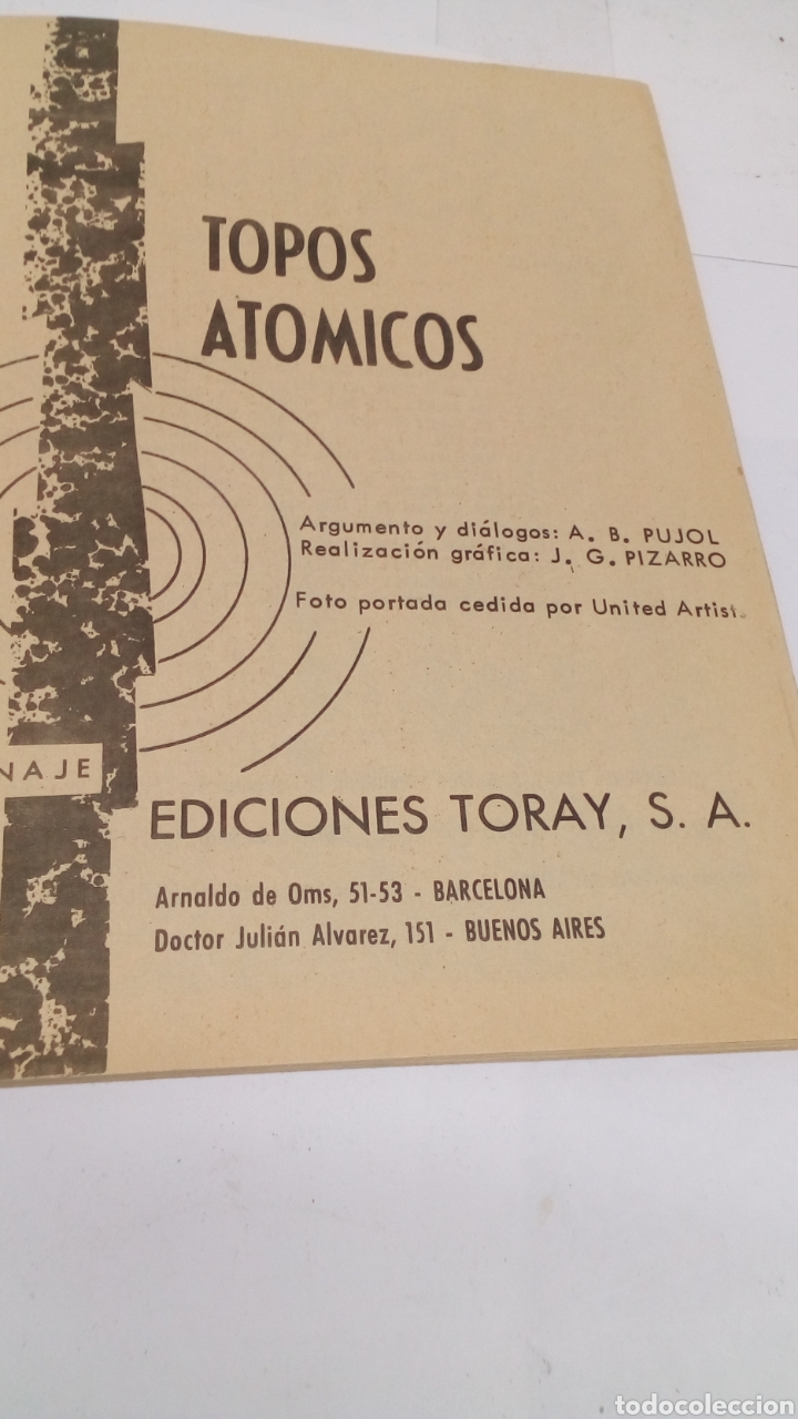 Tebeos: Comic Topos atomicos 1965 - Foto 2
