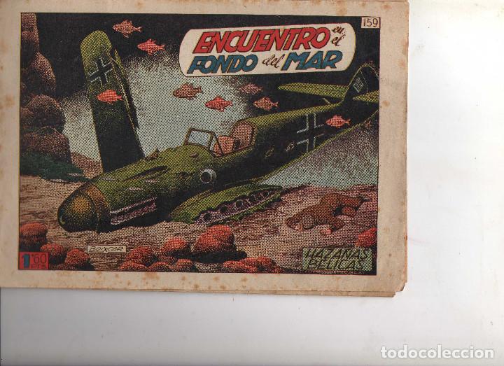 Tebeos: HAZA&Ntilde;AS BELICAS 2&ordf;  DE 1950 N&ordm; 159 - Foto 1