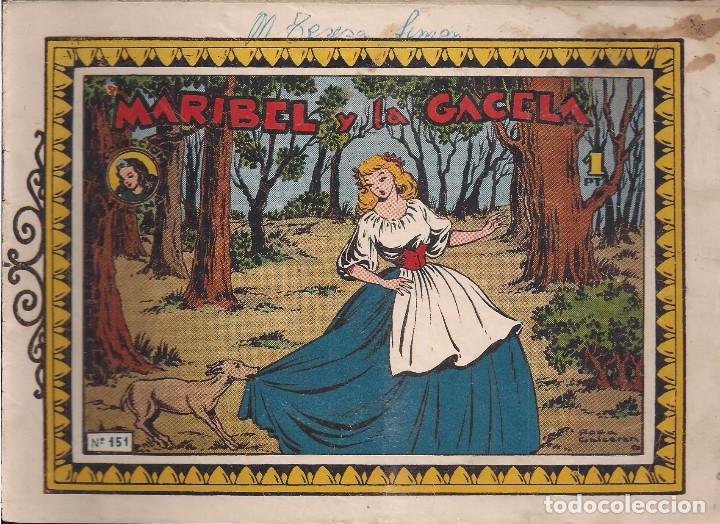 Tebeos: AZUCENA N&ordm; 151. MARIBEL Y LA GACELA - Foto 1