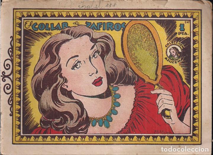 Tebeos: AZUCENA N&ordm; 265. EL COLLAR DE ZAFIROS - Foto 1