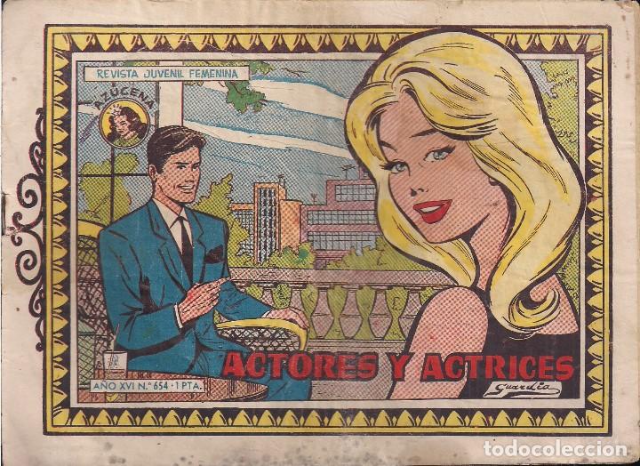 Tebeos: AZUCENA N&ordm; 654. ACTORES Y ACTRICES - Foto 1
