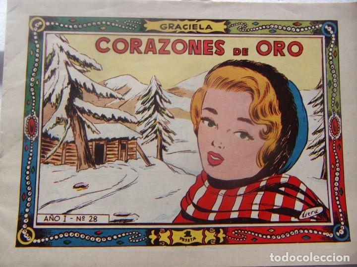 Tebeos: GRACIELA N&uacute;m 28 - CORAZONES DE ORO - Foto 1