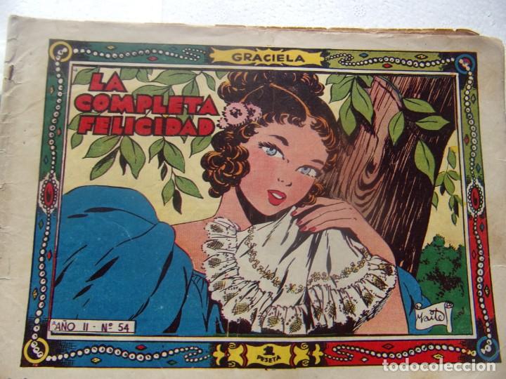 Tebeos: GRACIELA N&uacute;m 54- LA COMPLETA FELICIDAD - Foto 1