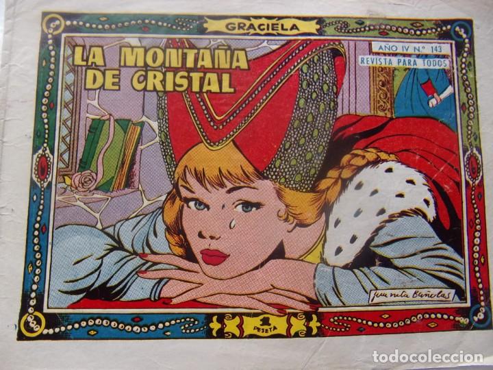 Tebeos: GRACIELA N&uacute;m 143- LA MONTA&Ntilde;A DE CRISTAL - Foto 1