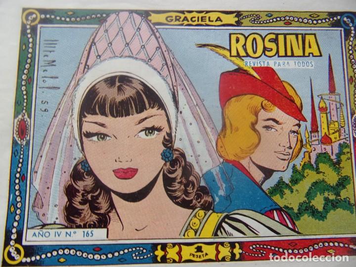 Tebeos: GRACIELA N&uacute;m 165- ROSINA - Foto 1