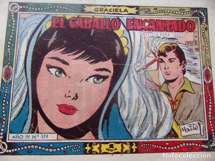 Tebeos: GRACIELA N&uacute;m 174- EL CABALLO ENCANTADO - Foto 1