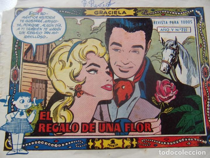 Tebeos: GRACIELA N&uacute;m 235- EL REGALO DE UNA FLOR - Foto 1