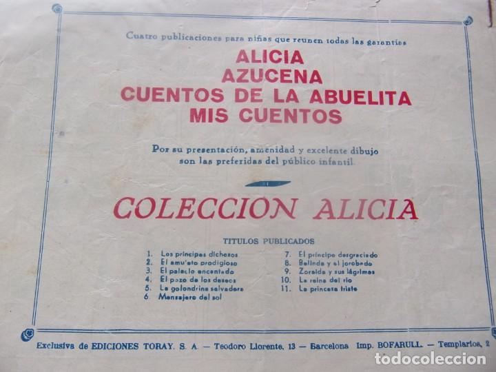 Tebeos: ALICIA N&uacute;m. 11 - LA PRINCESA TRISTE - Foto 2