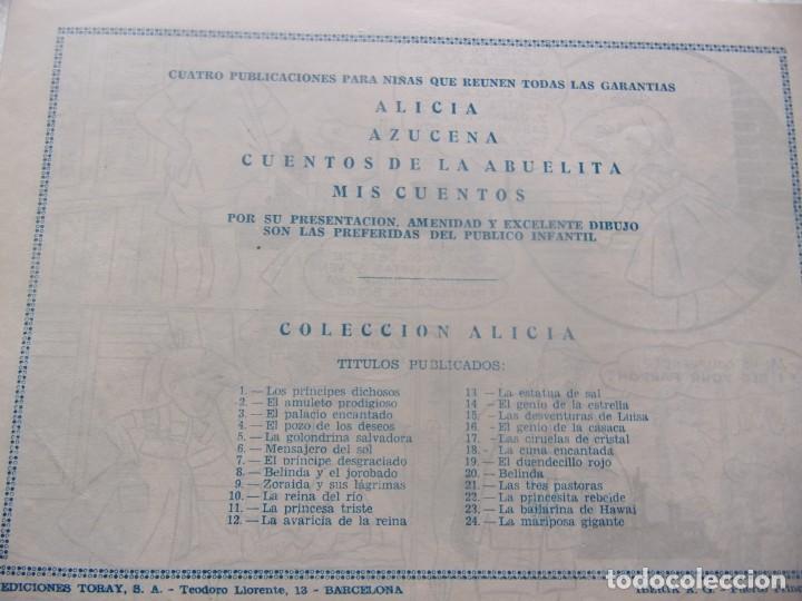 Tebeos: ALICIA N&uacute;m. 24- LA MARIPOSA GIGANTE - Foto 2