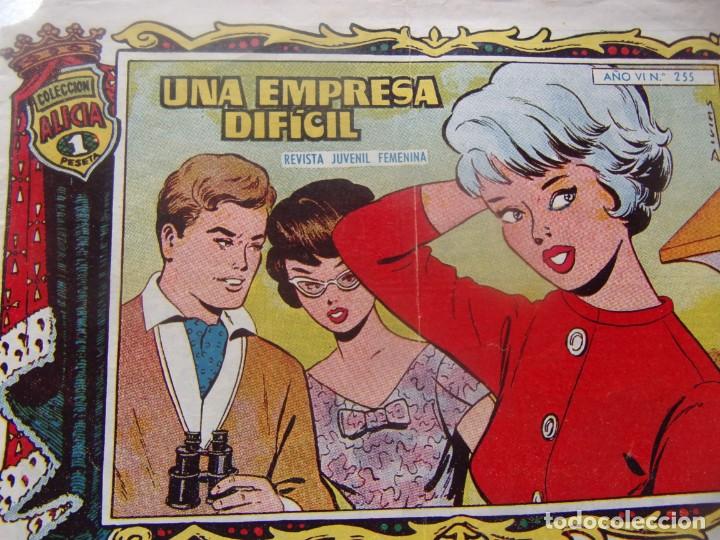 Tebeos: ALICIA N&uacute;m. 255- UNA EMPRESA DIF&Iacute;CIL - Foto 1