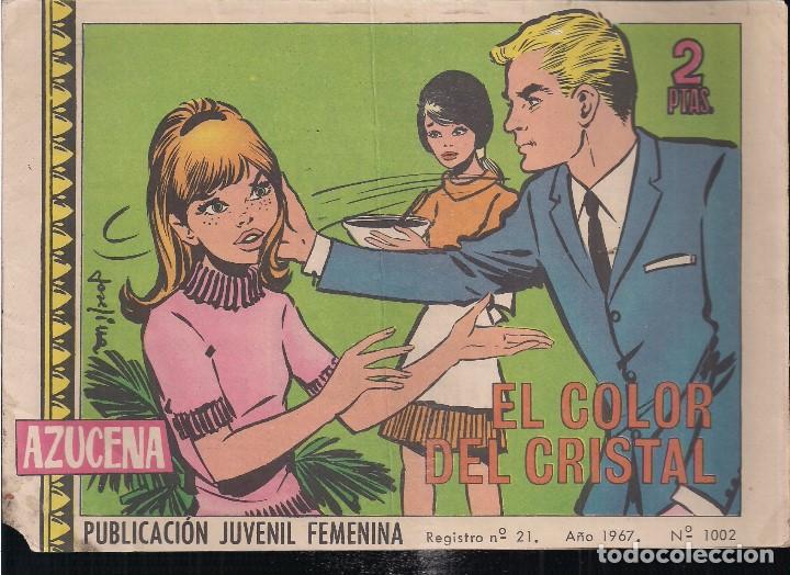 Tebeos: AZUCENA N&ordm; 1002. EL COLOR DEL CRISTAL - Foto 1