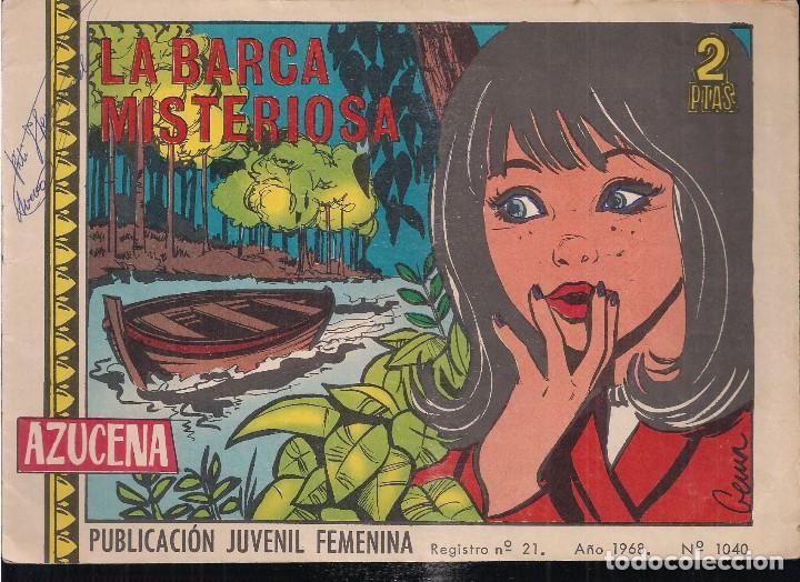 Tebeos: AZUCENA N&ordm; 1040. LA BARCA MISTERIOSA - Foto 1