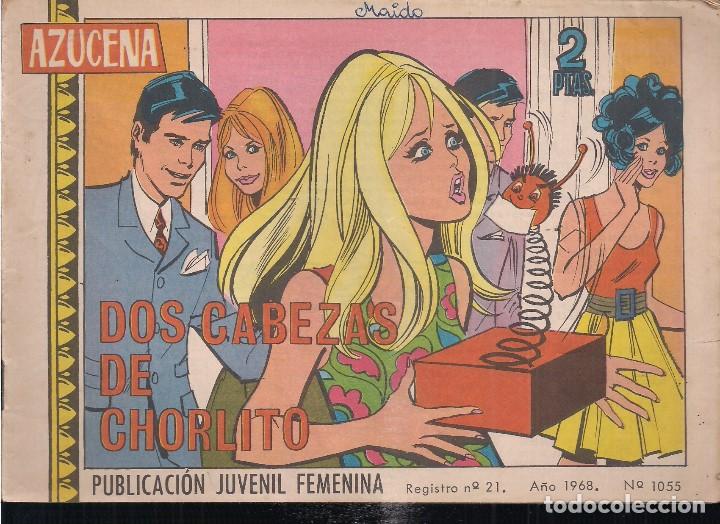 Tebeos: AZUCENA N&ordm; 1055. DOS CABEZAS DE CHORLITO - Foto 1