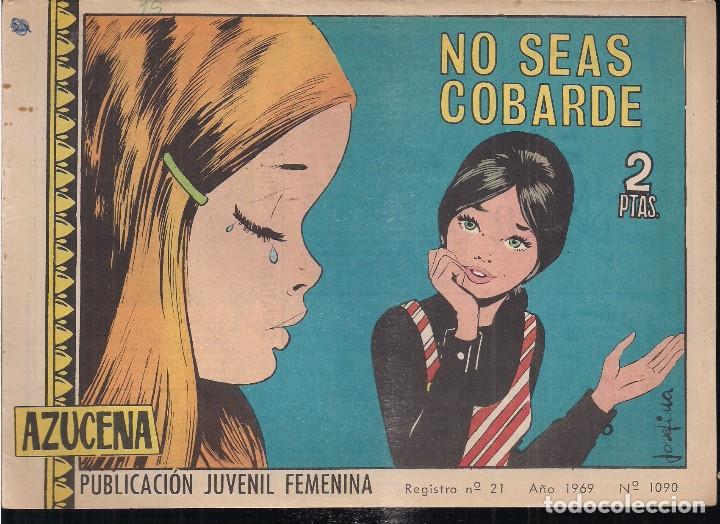 Tebeos: AZUCENA N&ordm; 1090. NO SEAS COBARDE - Foto 1