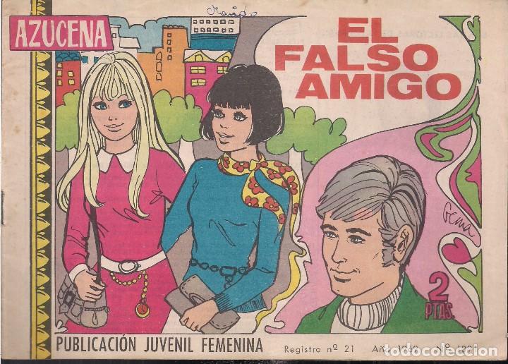 Tebeos: AZUCENA N&ordm; 1091. EL FALSO AMIGO - Foto 1