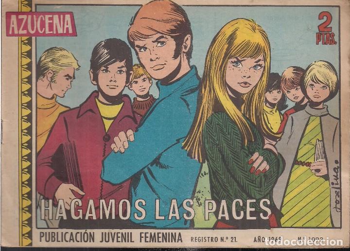 Tebeos: AZUCENA N&ordm; 1093. HAGAMOS LAS PACES - Foto 1