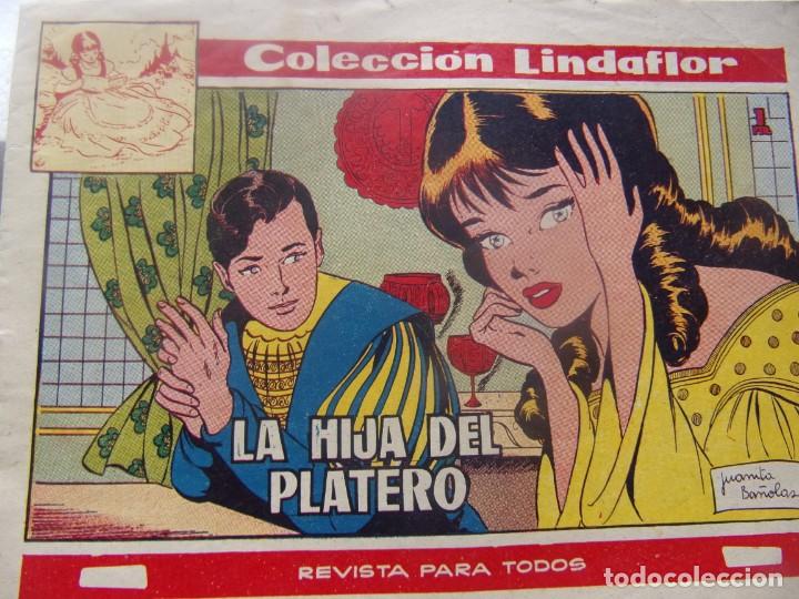 Tebeos: COLECCION LINDAFLOR - LA HIJA DEL PLATERO - Foto 1