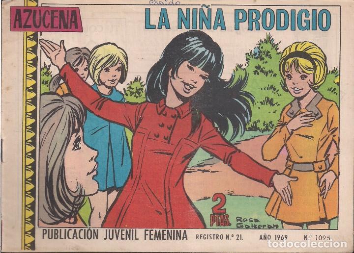 Tebeos: AZUCENA N&ordm; 1095. LA NI&Ntilde;A PRODIGIO - Foto 1