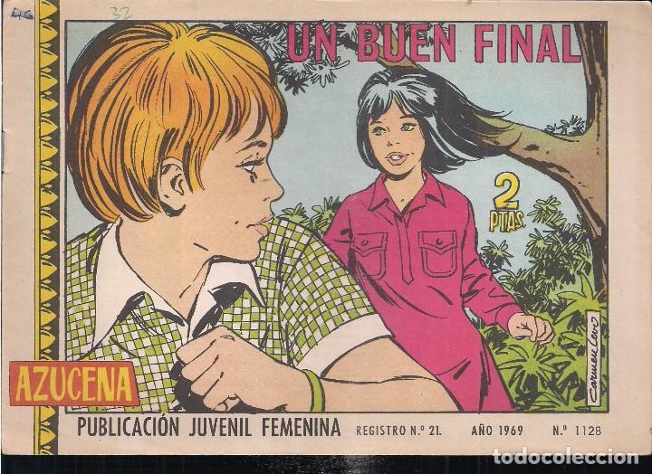 Tebeos: AZUCENA N&ordm; 1128. UN BUEN FINAL - Foto 1
