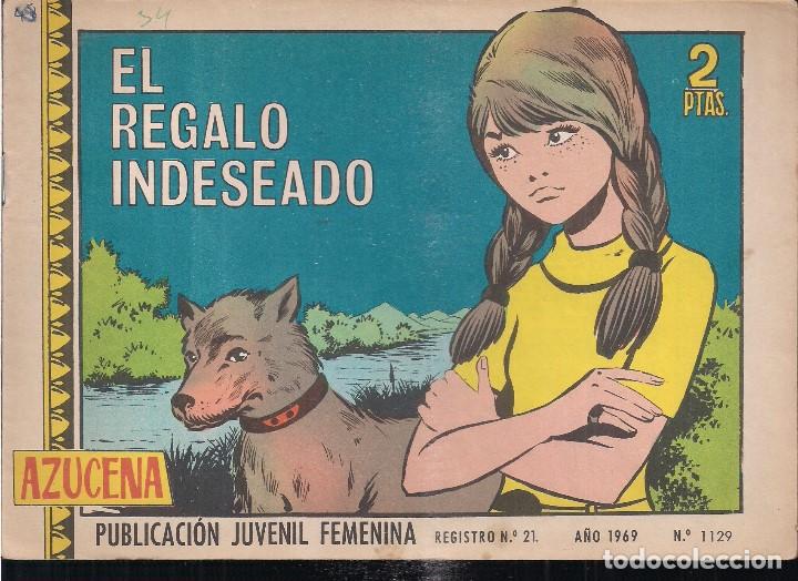 Tebeos: AZUCENA N&ordm; 1129. EL REGALO INDESEADO - Foto 1