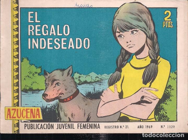 Tebeos: AZUCENA N&ordm; 1129. EL REGALO INDESEADO - Foto 1