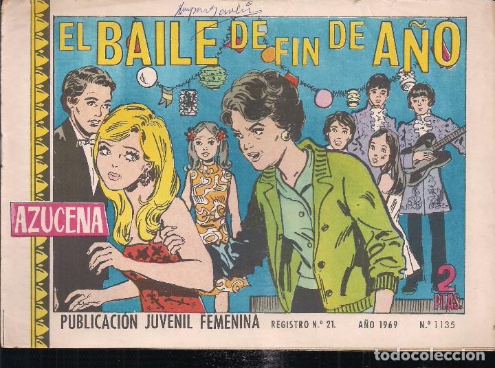 Tebeos: AZUCENA N&ordm; 1135. EL BAILE DE FIN DE A&Ntilde;O - Foto 1