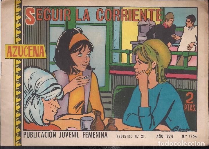 Tebeos: AZUCENA N&ordm; 1166. SEGUIR LA CORRIENTE - Foto 1
