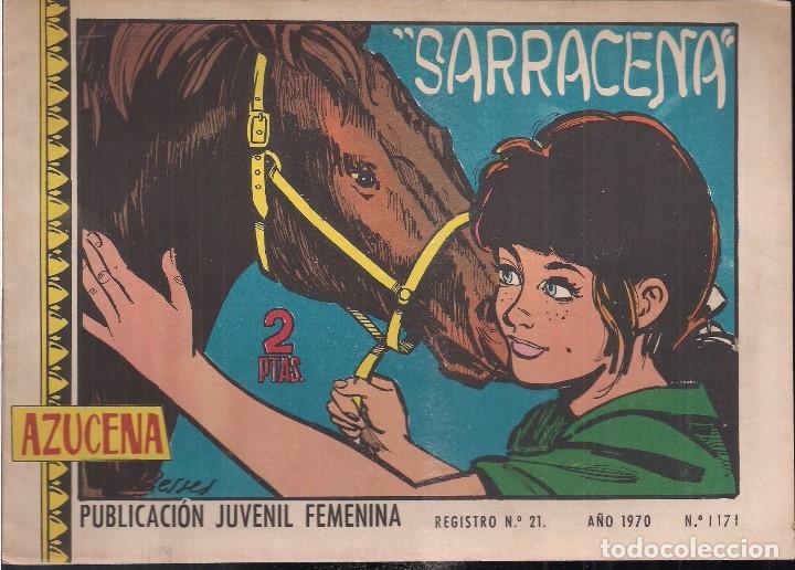 Tebeos: AZUCENA N&ordm; 1171. SARRACENA - Foto 1