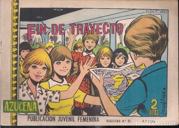 Tebeos: AZUCENA N&ordm; 1176. FIN DE TRAYECTO - Foto 1