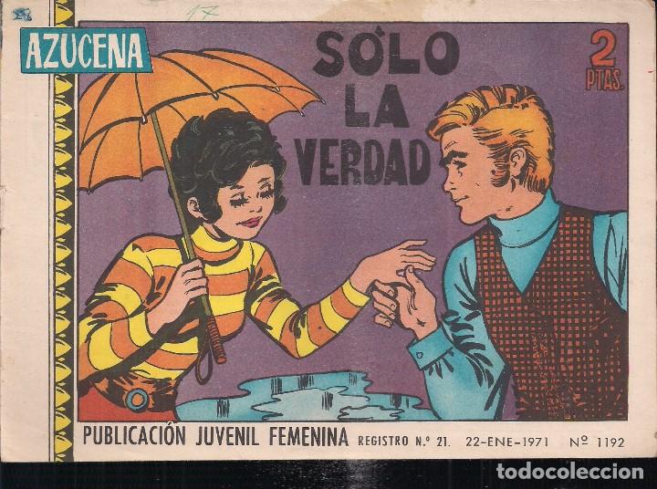 Tebeos: AZUCENA N&ordm; 1192. SOLO LA VERDAD - Foto 1