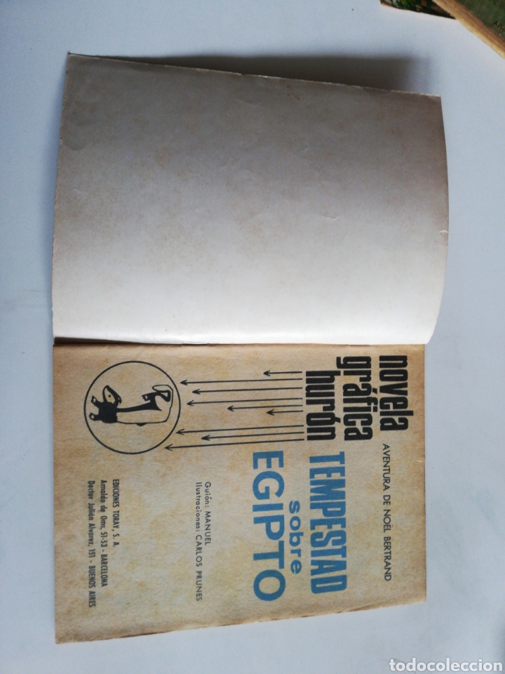 Tebeos: Hur&oacute;n n&deg;4 - tempestad sobre Egipto ( ediciones toray) - Foto 2