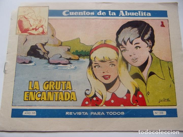 Tebeos: CUENTOS DE LA ABUELITA NUM. 250- LA GRUTA ENCANTADA - Foto 1