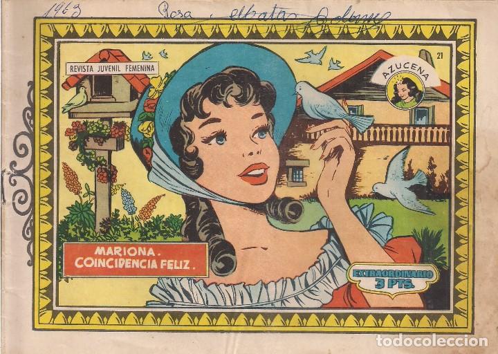Tebeos: AZUCENA EXTRAORDINARIO N&ordm; 21 - Foto 1