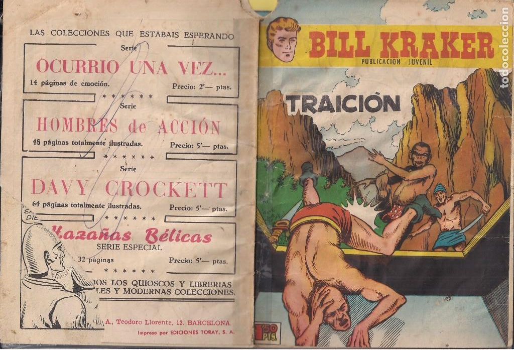 Tebeos: BILL KRAKER N&ordm; 8 - Foto 1