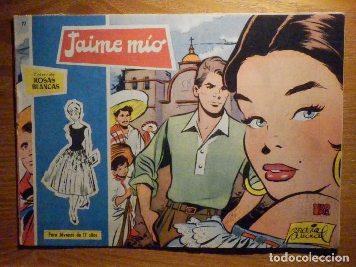 Tebeos: TEBEO - COMIC - COLECCION ROSAS BLANCAS - N&ordm; 77 - Jaime mio - EDICIONES TORAY - Foto 1
