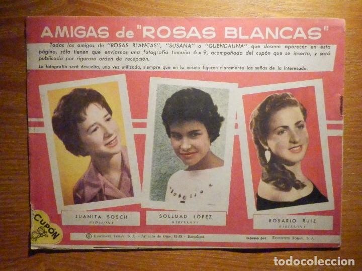 Tebeos: TEBEO - COMIC - COLECCION ROSAS BLANCAS - N&ordm; 52 - Aprobada de Qu&iacute;mica - EDICIONES TORAY - Foto 2