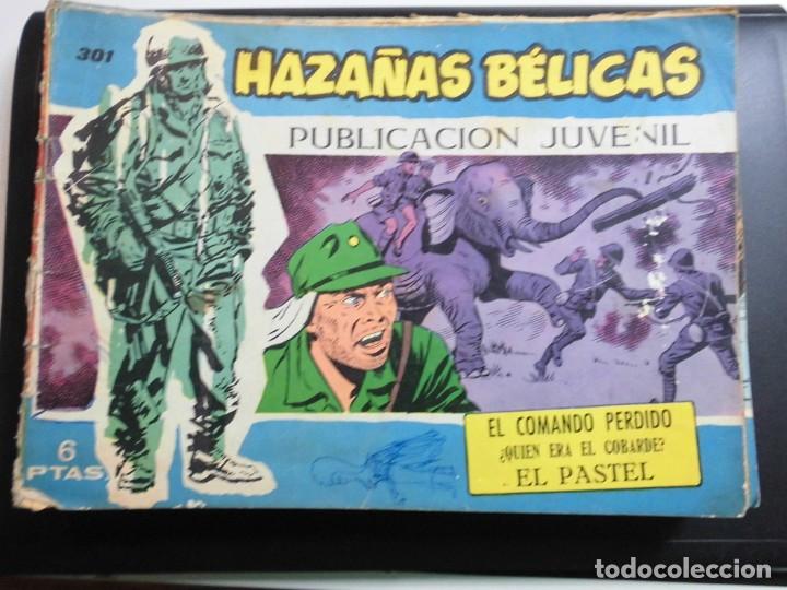Tebeos: HAZA&Ntilde;AS BELICAS N&ordm; 301 TORAY - Foto 1
