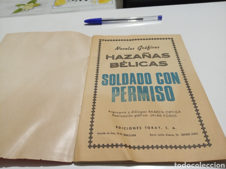 Tebeos: Haza&ntilde;as b&eacute;licas soldado con permiso - Foto 2