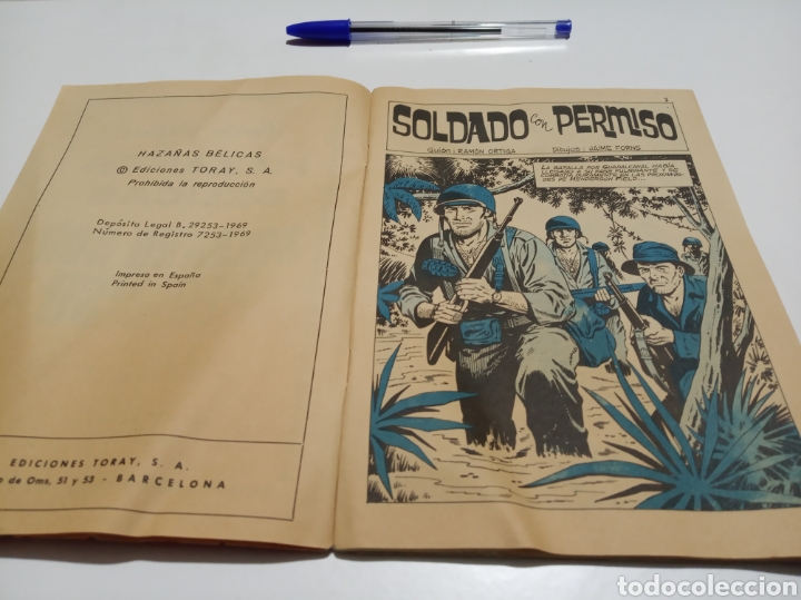 Tebeos: Haza&ntilde;as b&eacute;licas soldado con permiso - Foto 3