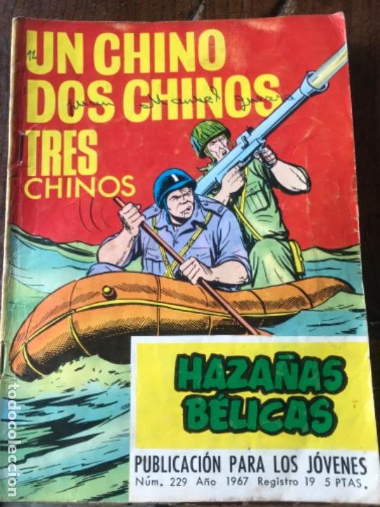 Tebeos: C&oacute;mic Haza&ntilde;as B&eacute;licas a&ntilde;os 60 - Foto 1