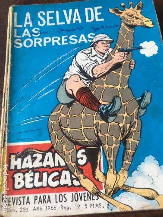 Tebeos: C&oacute;mic Haza&ntilde;as B&eacute;licas a&ntilde;os 60 - Foto 8